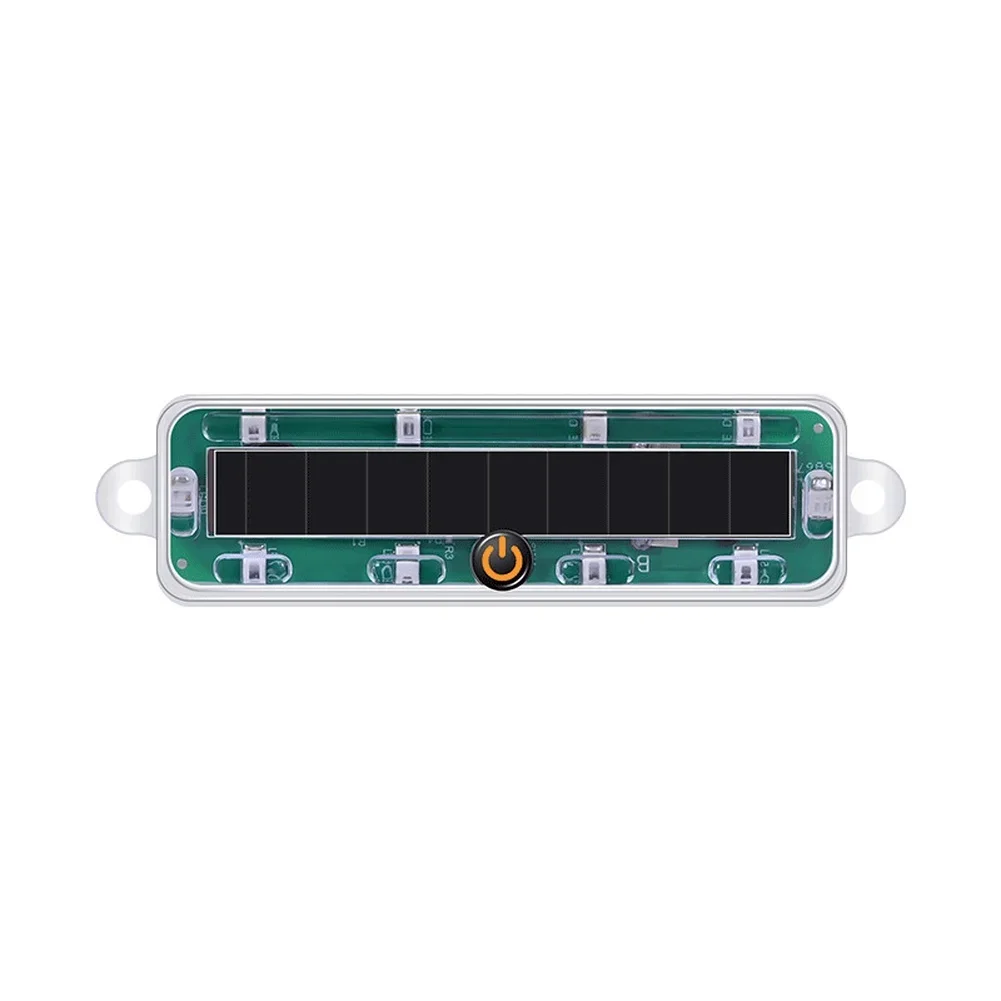 LED Solar Strobe Safety Light For Vehicle Use With Waterproof Body And Multiple Flash Modes For Car Motorcycle Truck