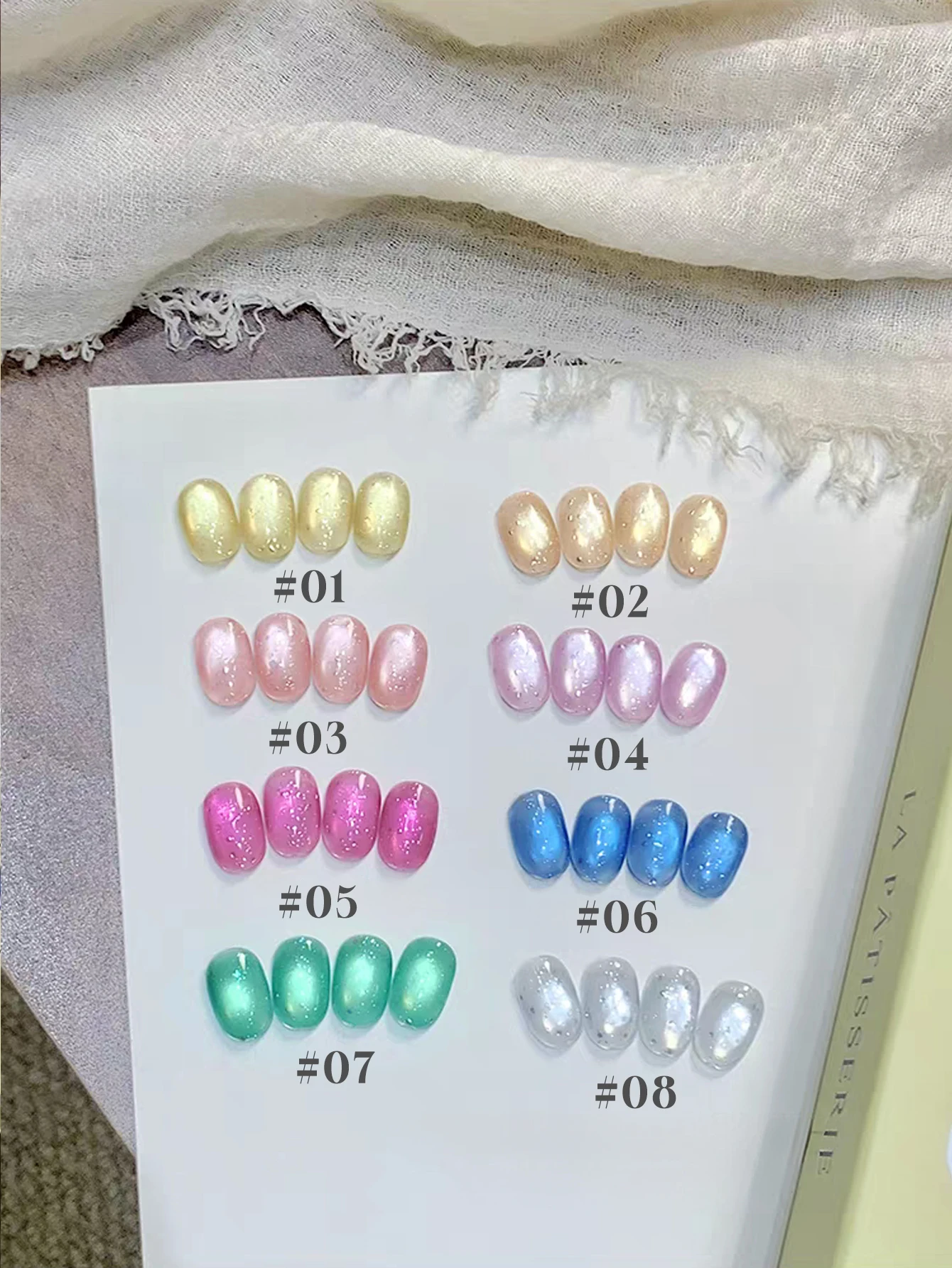 12ml Candy Glitter Cat Eye Gel - Resin Art Supplies review and price