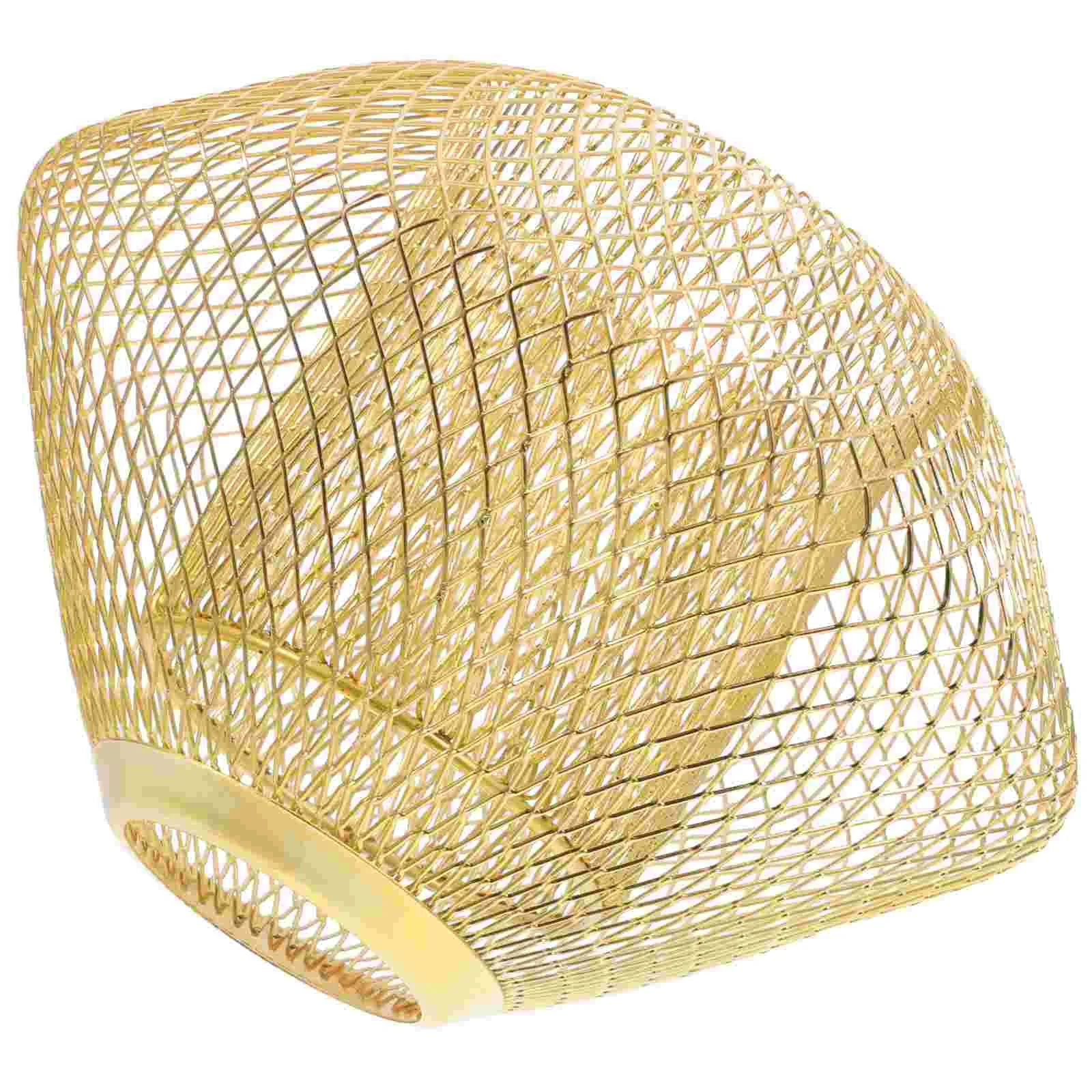 

Double Layer Iron Wire Lamp Shade Lamp Cover Iron Mesh Lampshade Metal Wire Cage Lamp Guard