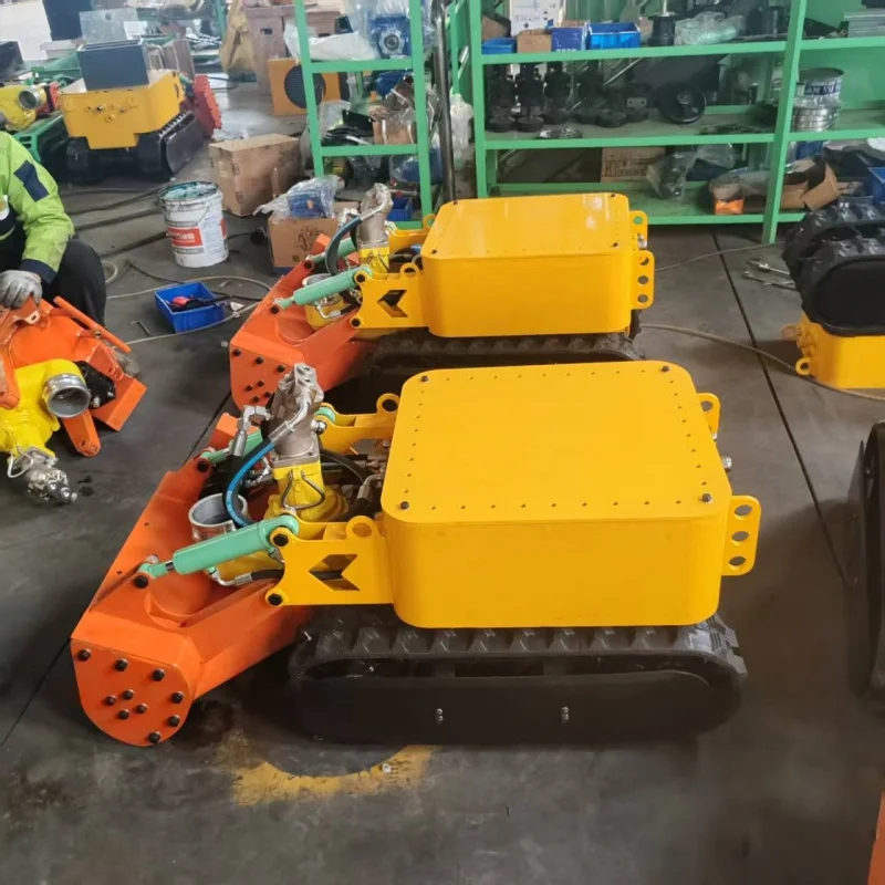 Professional Oil Tank Cleaning Platform Underwater Diving Dredging Robot