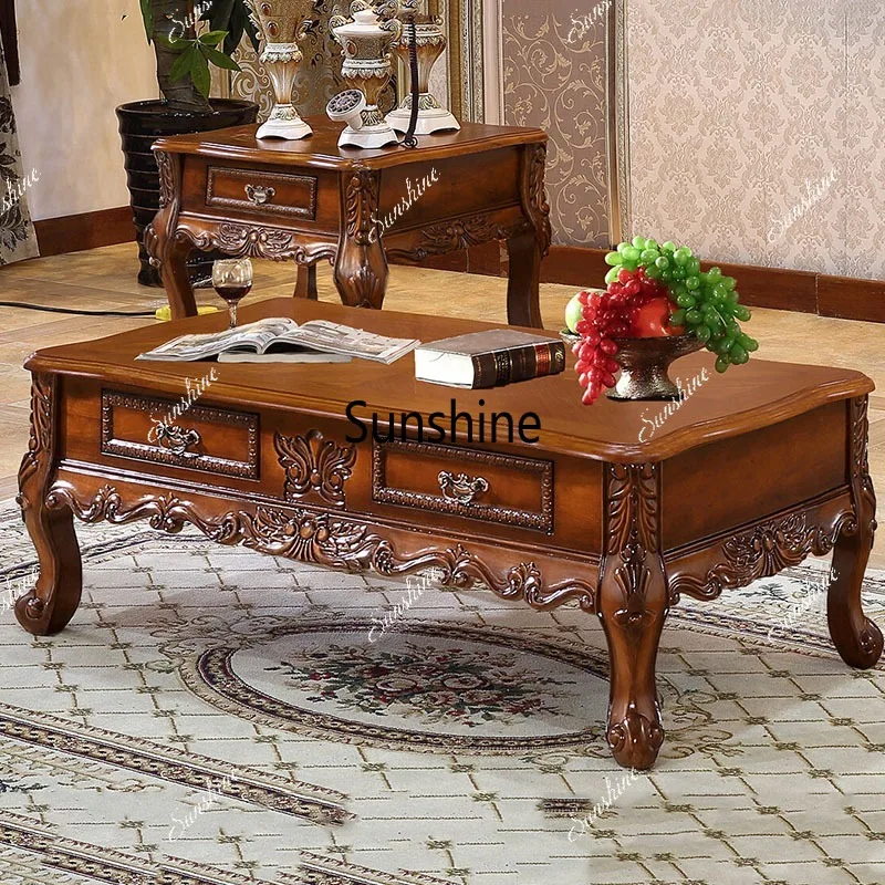 

Modern Wood Coffee Table Luxury Decoration Unique Moving Side Table Minimalist Standing Mesa Auxiliar Entrance Hall Furniture