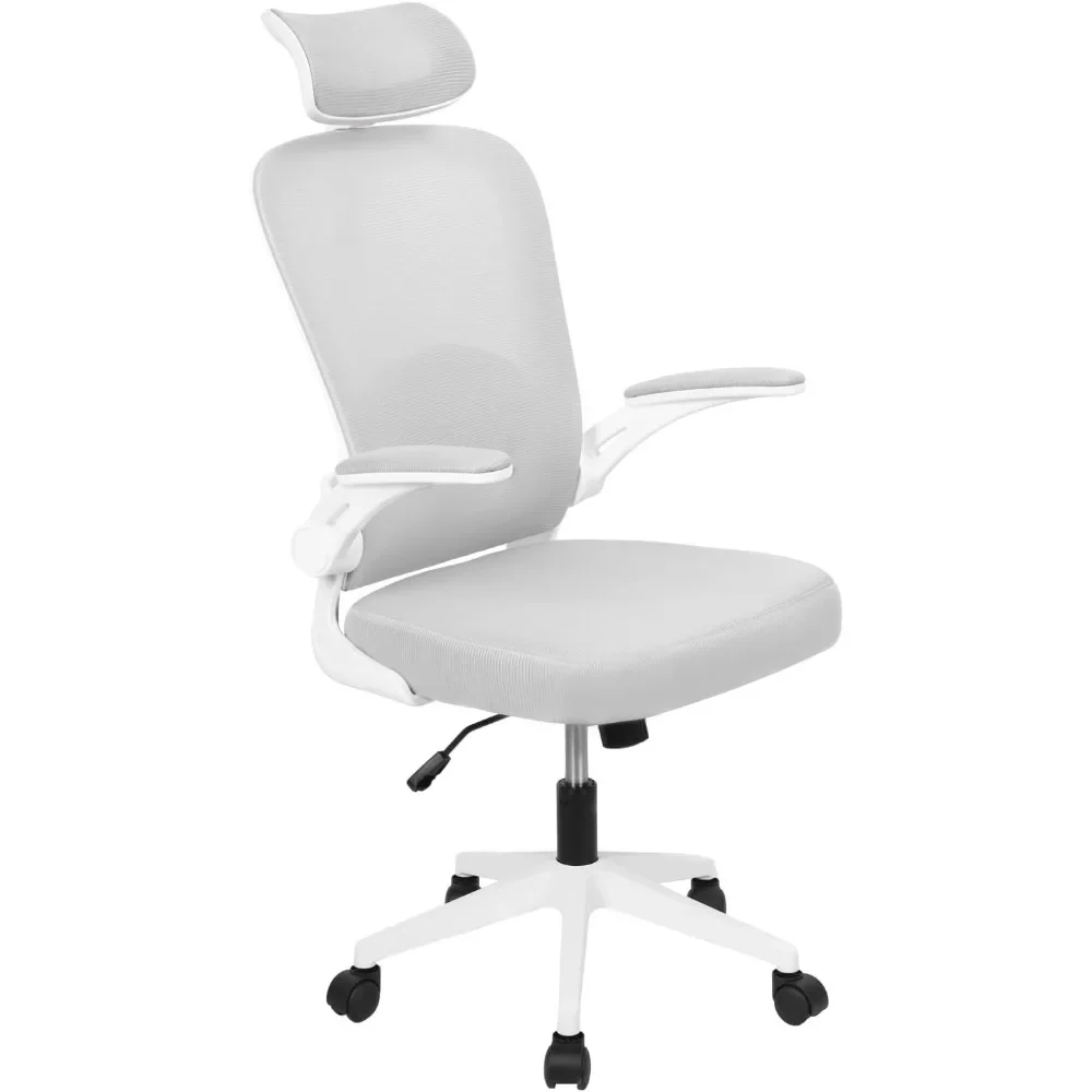 

Office Chair Ergonomic Mesh Chair with Lumbar Support Height Adjustable Swivel Computer Task Chair