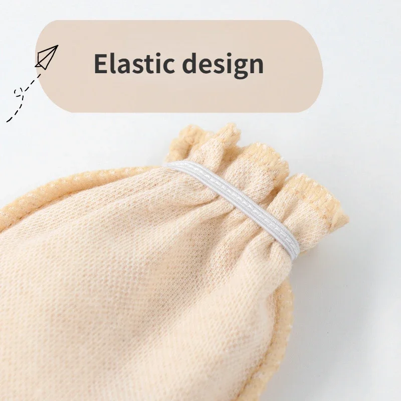 1pair Newborn Prevent Catching Face Gloves Anti-eat Anti-Grab Hand Cotton Soft Mitten for Boy Girl 0-1T Baby Infant Accessories