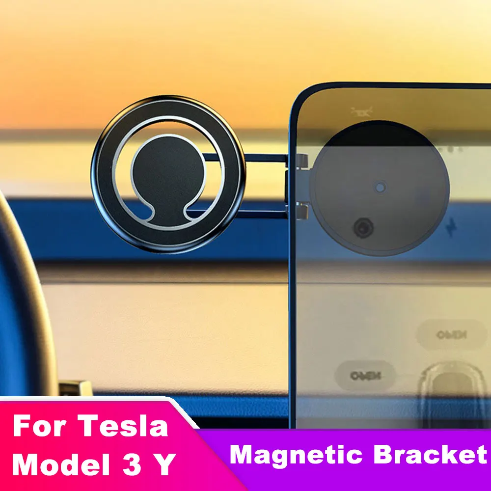 

For Tesla Model 3 Y X S Telescopic Laptop Screen Monitor Side Expansion Bracket Car Phone Holder