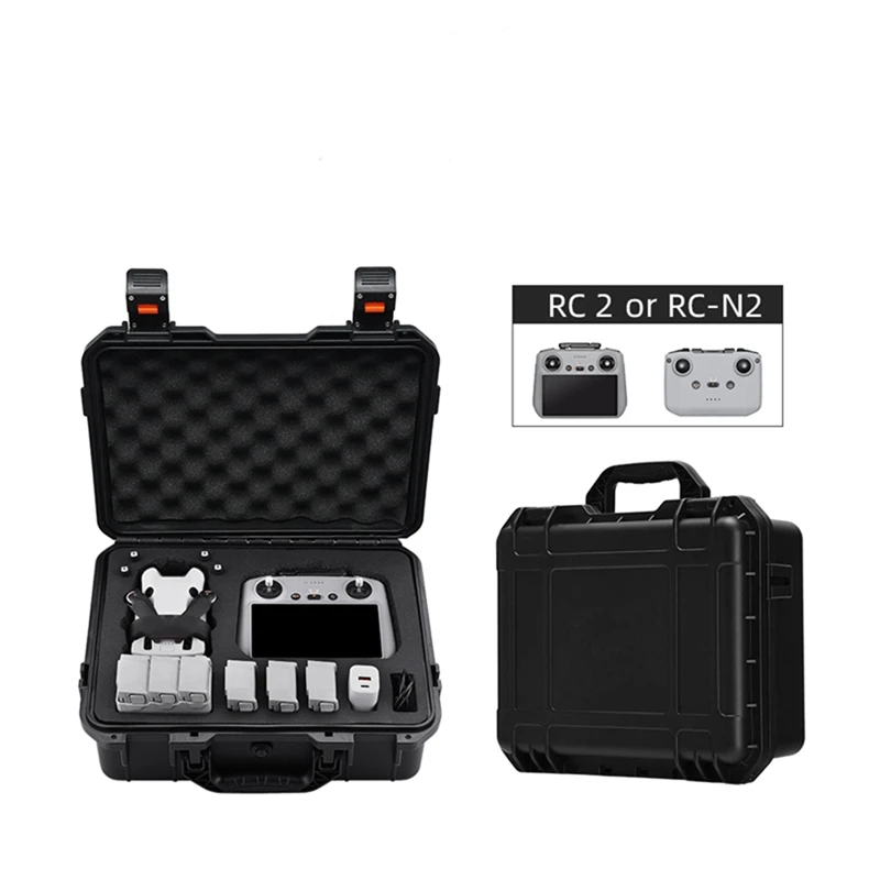 Caja de seguridad a prueba de explosiones para DJI Mini 4 Pro, bolsa de almacenamiento, caja de protección anticaída, caja de gran capacidad para exteriores