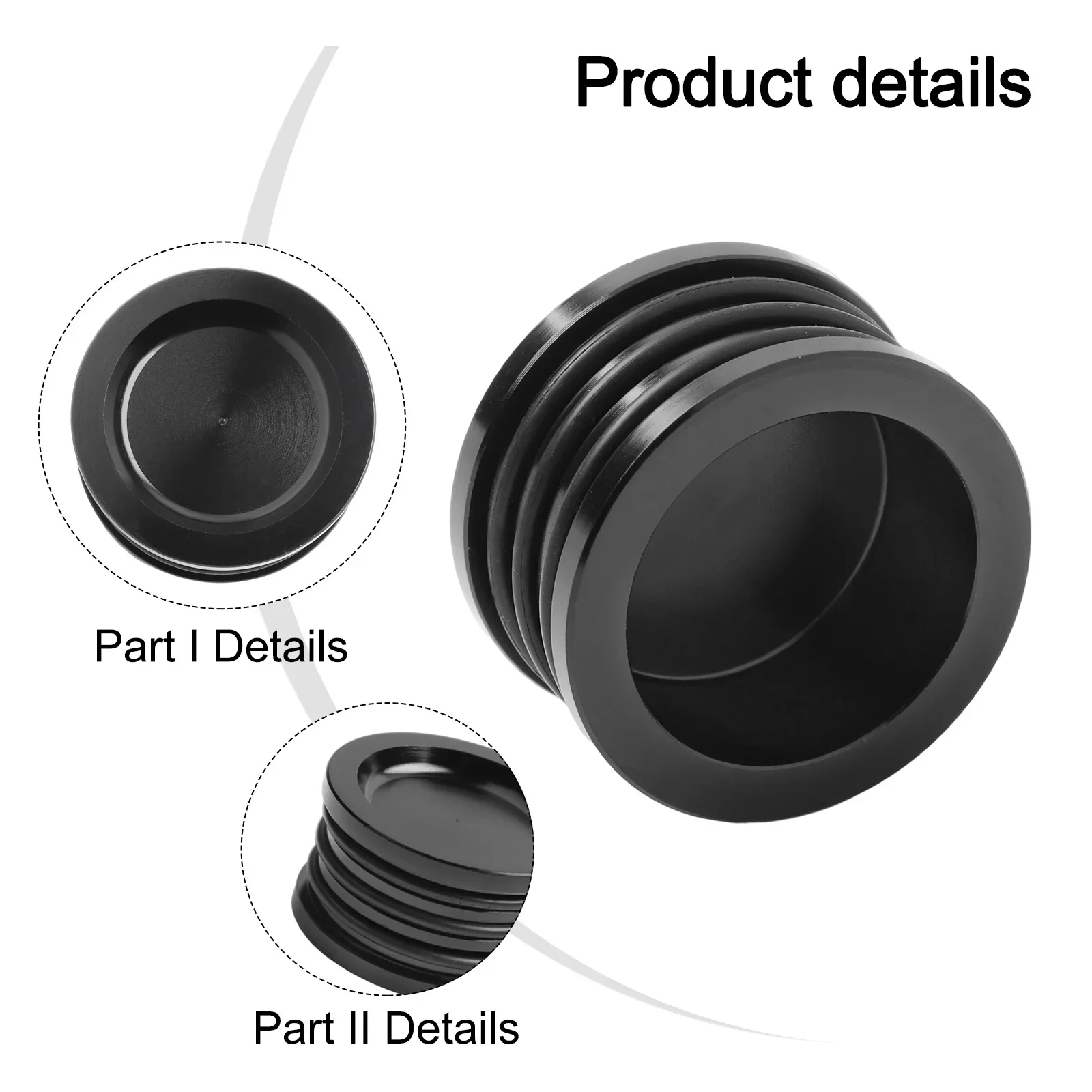 Camshaft Seal Cap For Honda For Acura B D H F Series Engines Front Mounting Direct Replacement 6061 Aluminum Construction