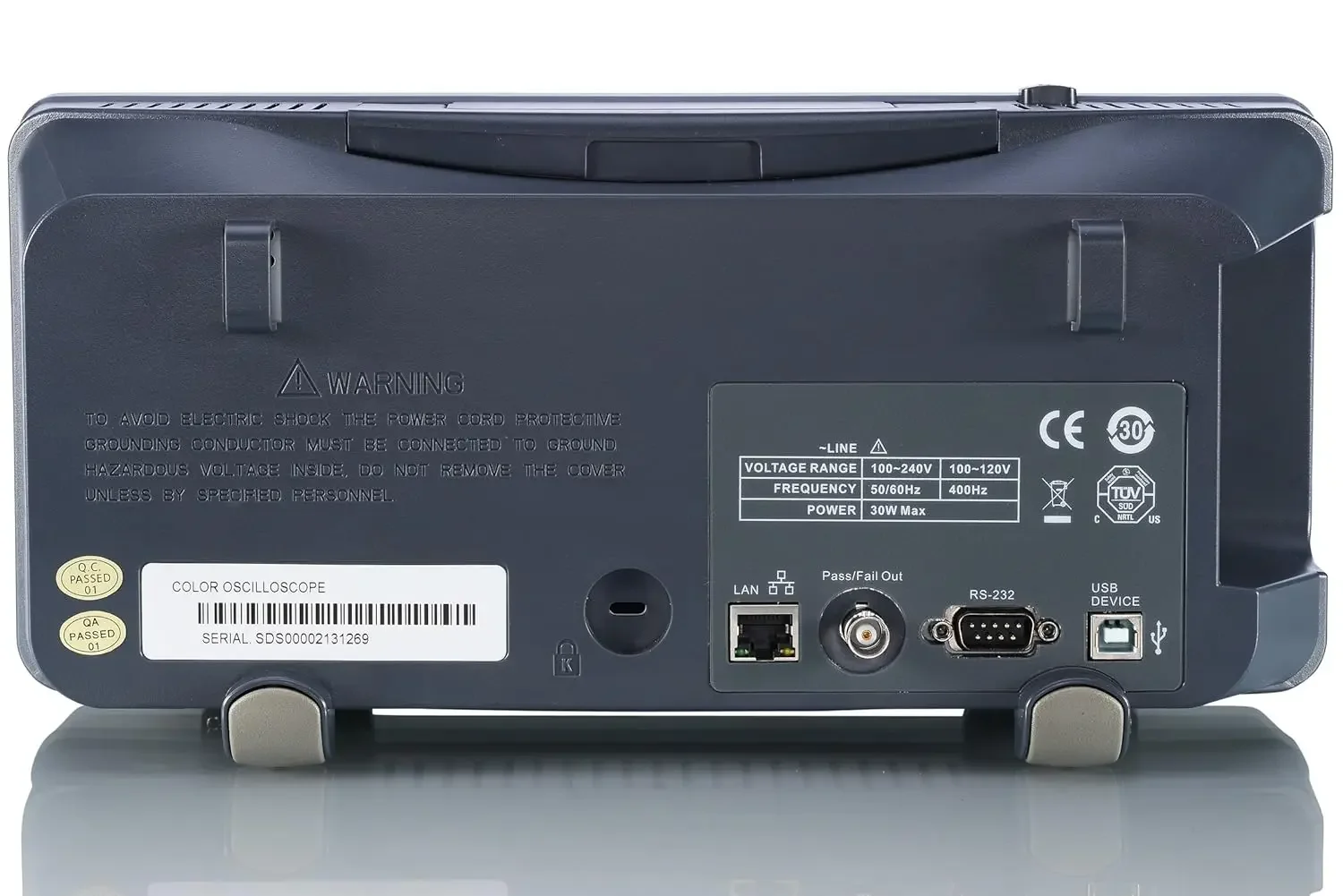 Osciloscopio de almacenamiento digital de 50 MHz