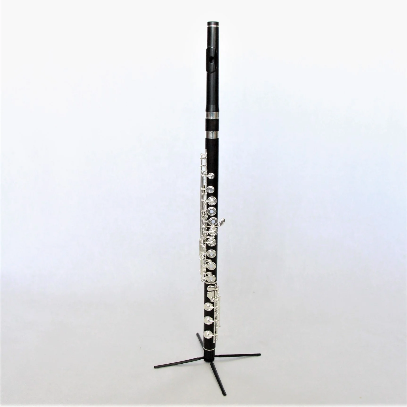 FFL-600S Professional C Flute High End Silver Plated Finish Enony Performance Instrument Flute With Maple Wood Case