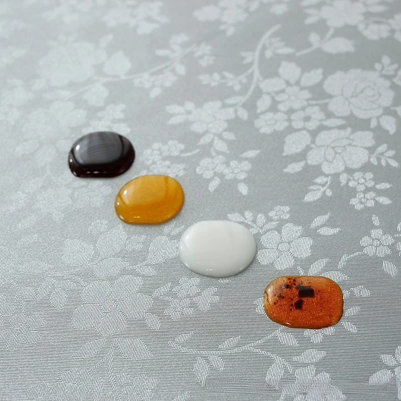 Light Luxury Round Tablecloth, Waterproof, Oil Resistant, Heat-resistant, No Wash, Restaurant Tablecloth, Household Tablecloth