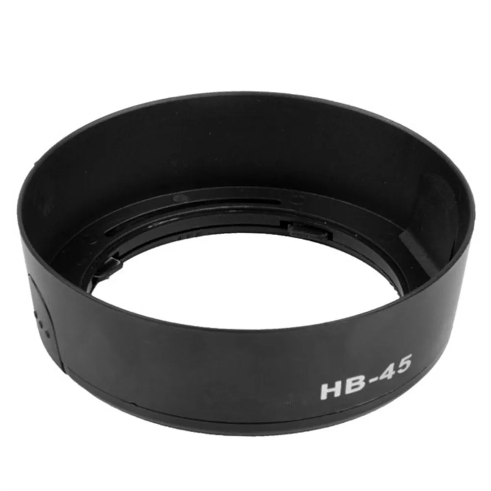 DSLR Camera Accessory HB-45 Lens Hood for Nikon 18-55mm F/3.5-5.6G ED II VR AF-S DX Nikkor Lenses