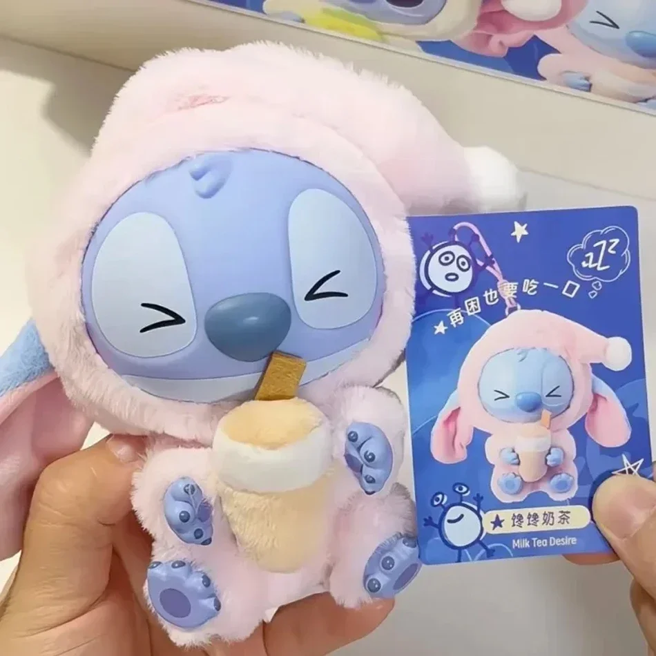 

@New Stitch Eat Something Before Sleep Series слепая коробка плюшевые куклы кулон милый кукла орнамент Mystery Box игрушки-сюрпризы подарки