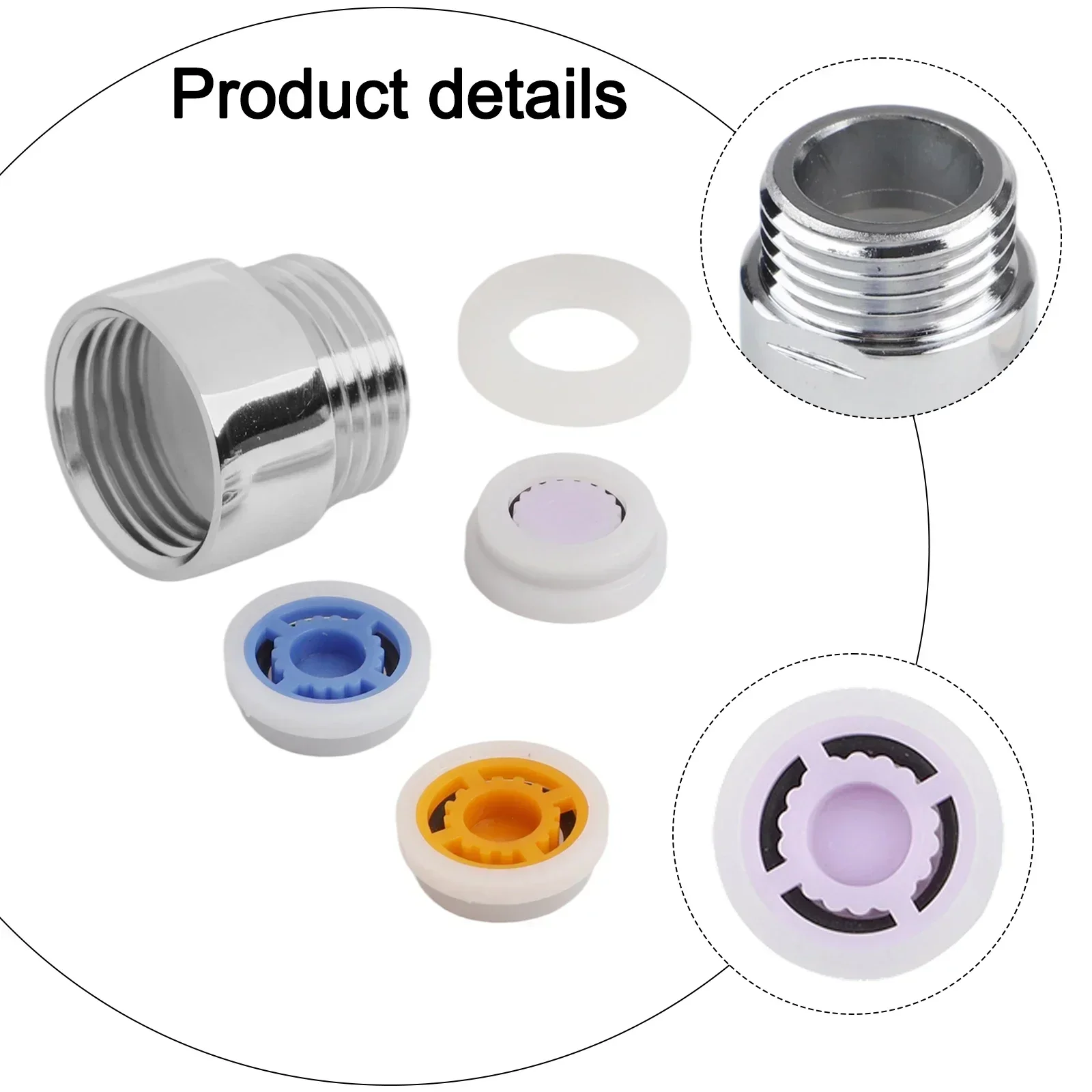 Brand New Shower Accessories Shower Taps Kit Limiter Set Practical Reducer Replacement 4 Shower Flow 6 9 L/Min
