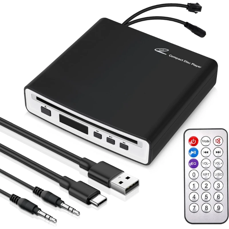 U90C External Universal DVD Player Portable Plug Into Car USB Port Laptop Computer