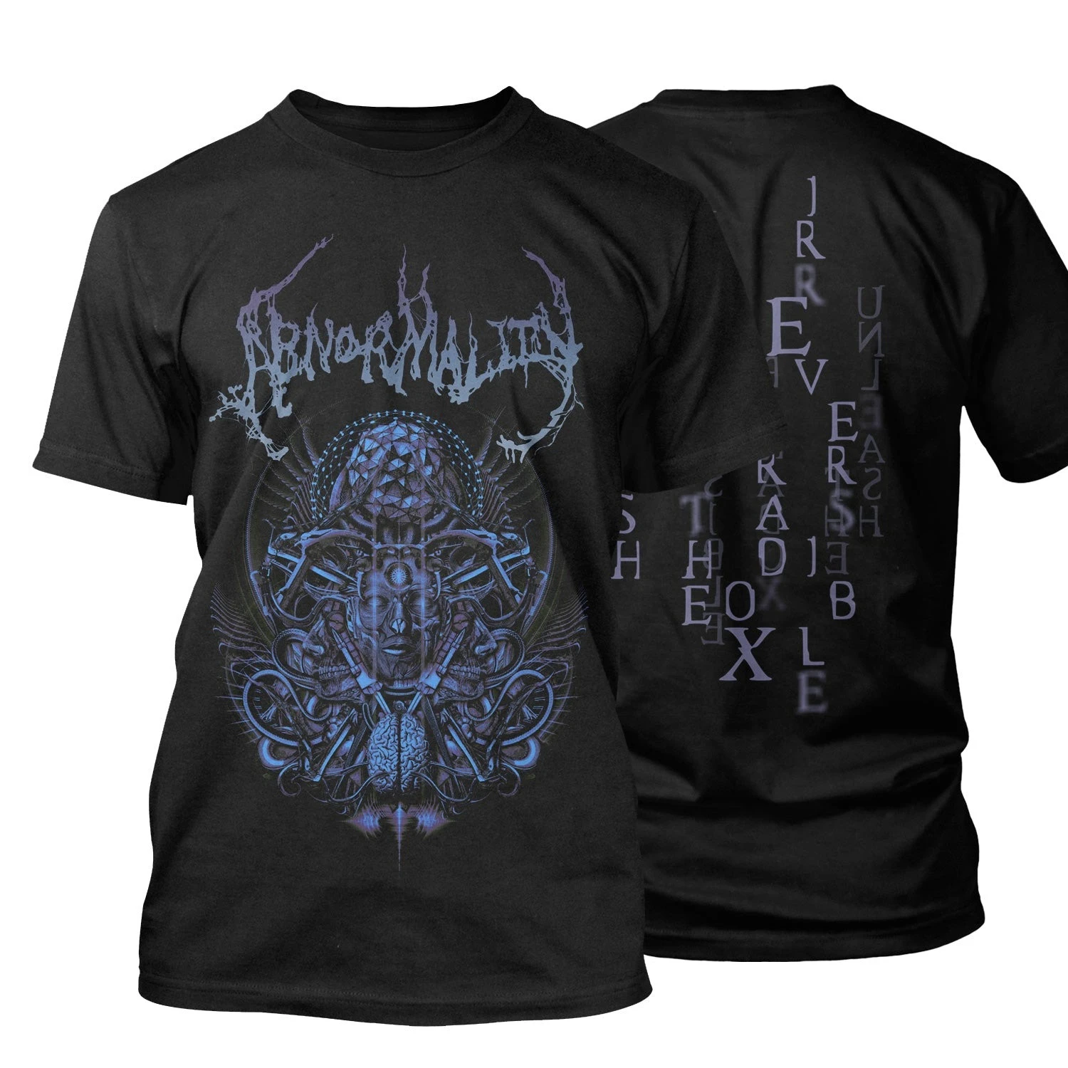 Abnormality Irreversible Band T-Shirt 100% Cotton Graphic Tee Men Women Summer Streetwear Top