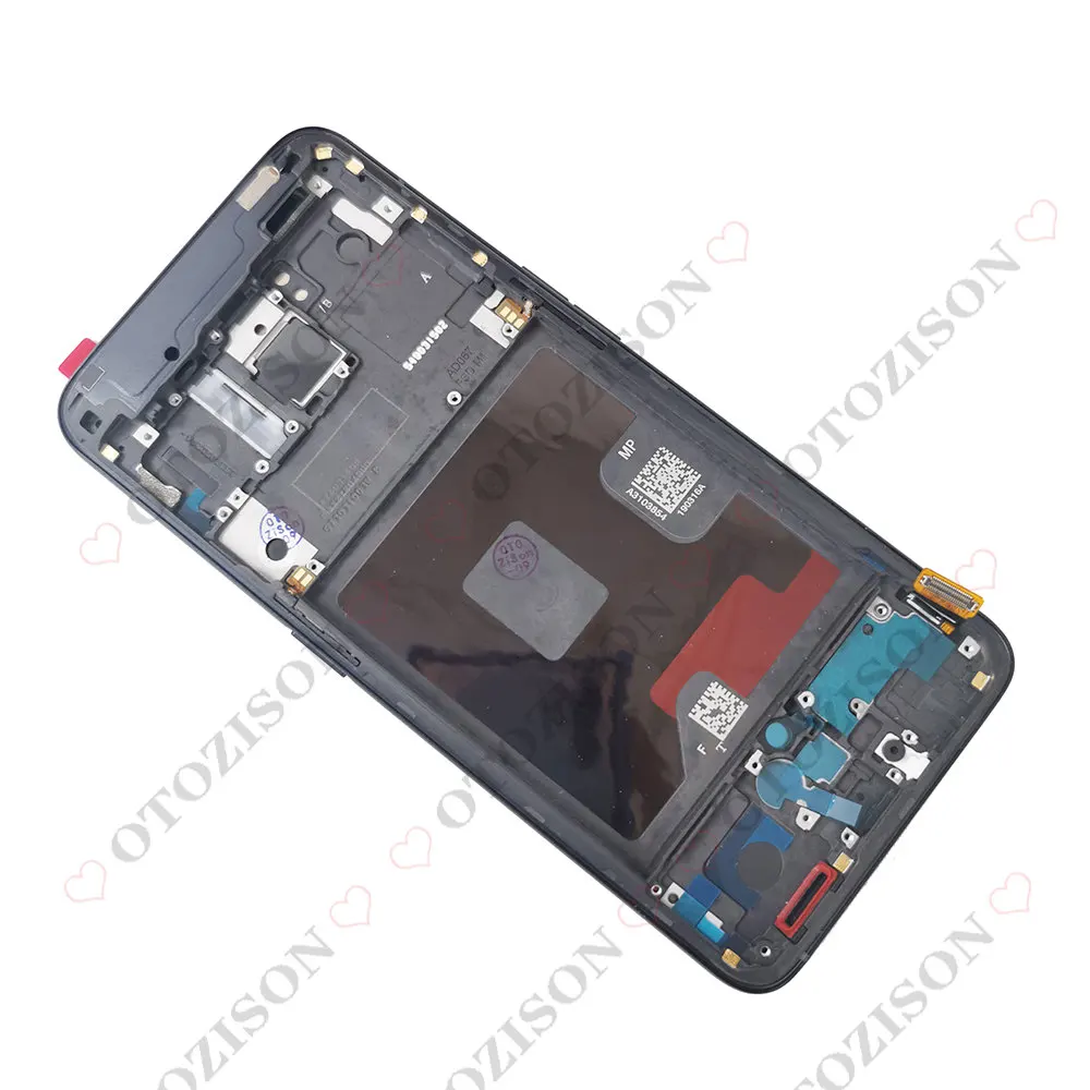 For OPPO Reno LCD With Frame PCAM00 PCAT00 CPH1917 Display Screen Touch Sensor Digitizer Assembly Replacement Reno LCD Parts