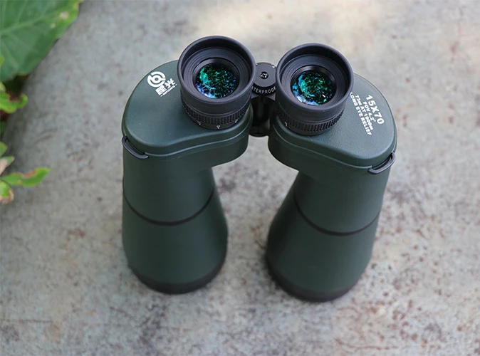 New Design 15X70 HD High Power Hands Free Stabilization Tripod Connector Telescope Binoculars For Viewing