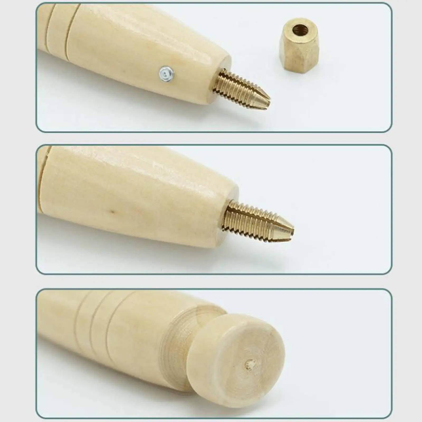 4 in 1 Sewing Awl Kit Leather Craft Repairing Stitching Shoes Repair Canvas Portable for Sleeping Bags Soles Craft Making