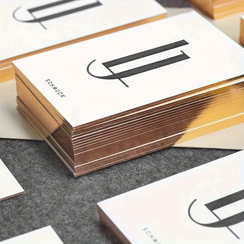 100 PCS Custom Standard Business Cards Print Personalized Office Business Name Card