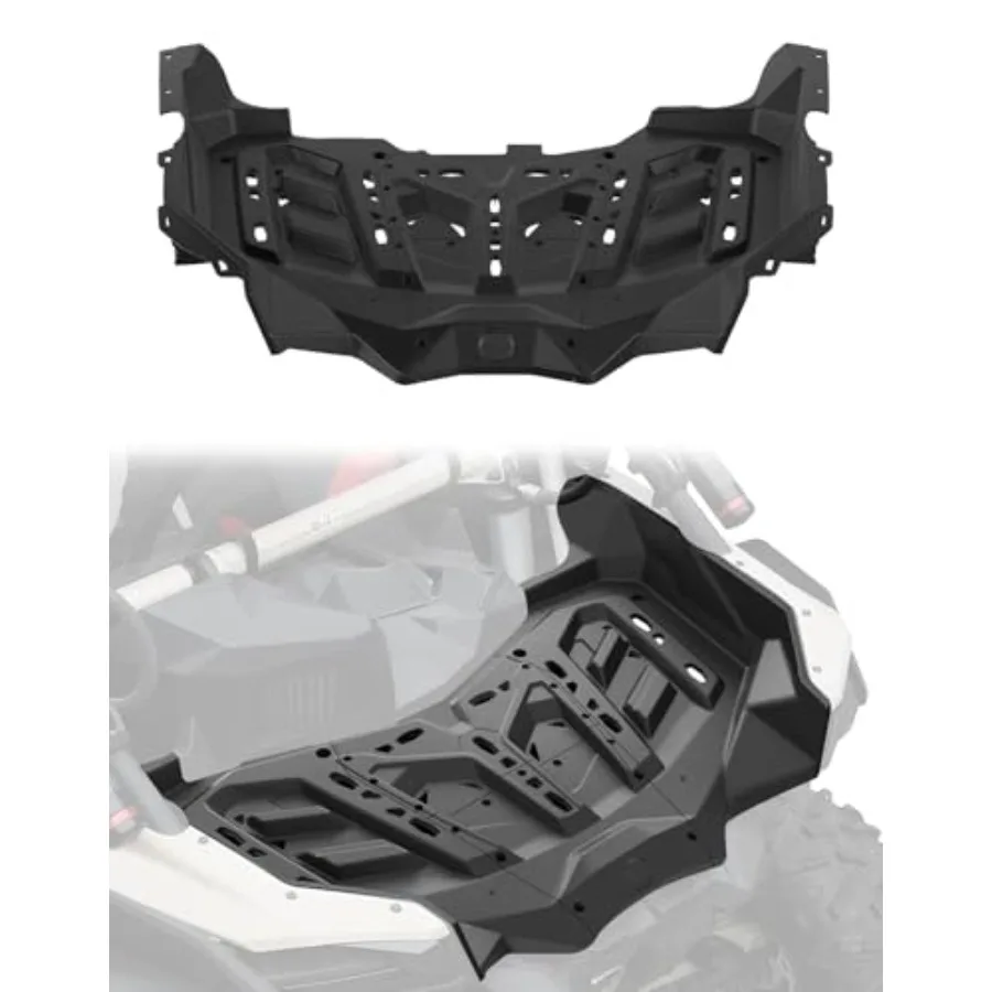 

Комплект задних багажников для Can Am Maverick X3 20172025 Комбинированный багажник на заднюю кровать с прочной грузовой полкой для хранения и усилением