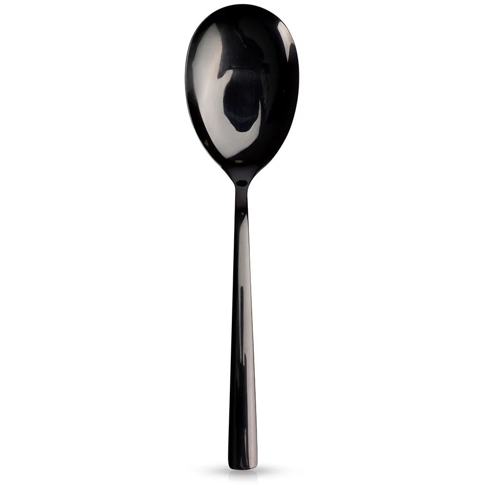 Zwarte ZWARTE Stalen Slalepel 25cm