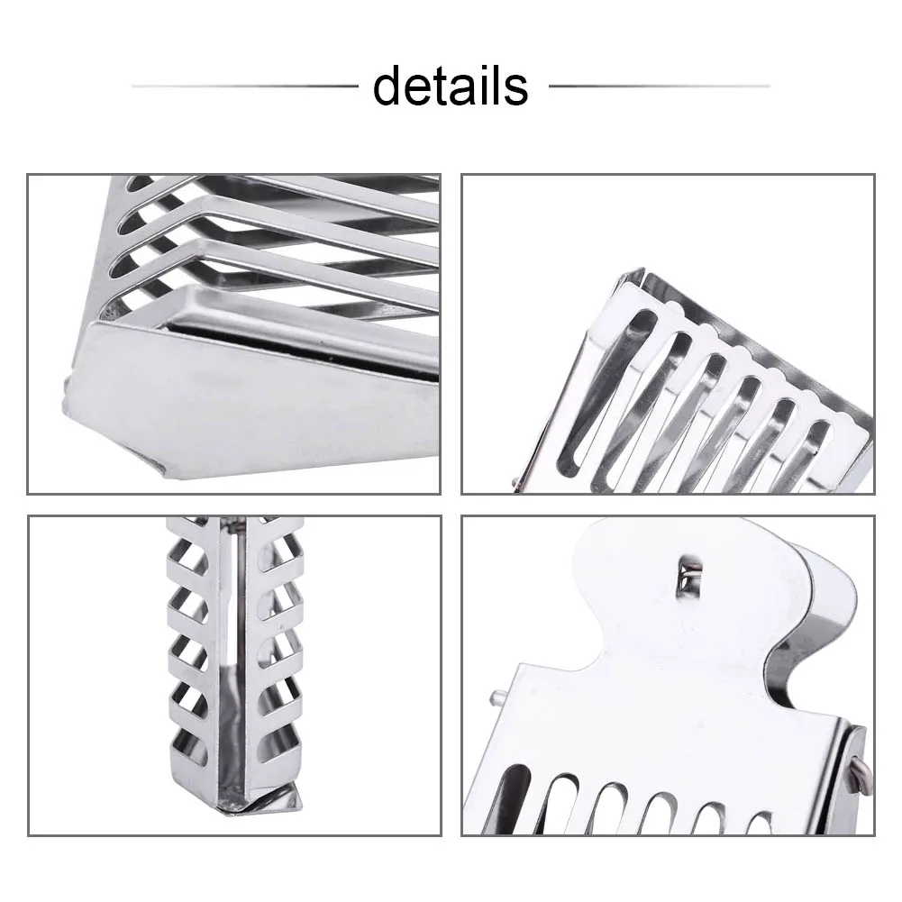 5PCS Metal Queen Bee Catcher Clip Cage Catching Tool Bijenteeltapparatuur Staal