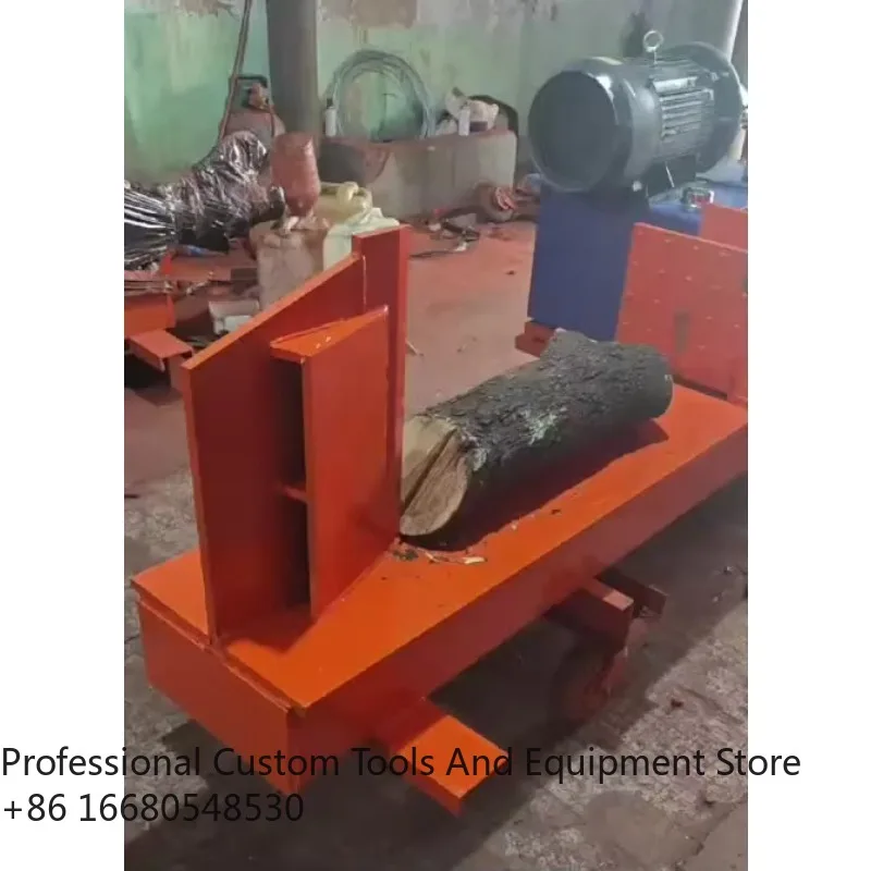 HotForestry Commercial 10-40 Ton Hydraulic Electric Wood Log Splitter Firewood Processor Machine