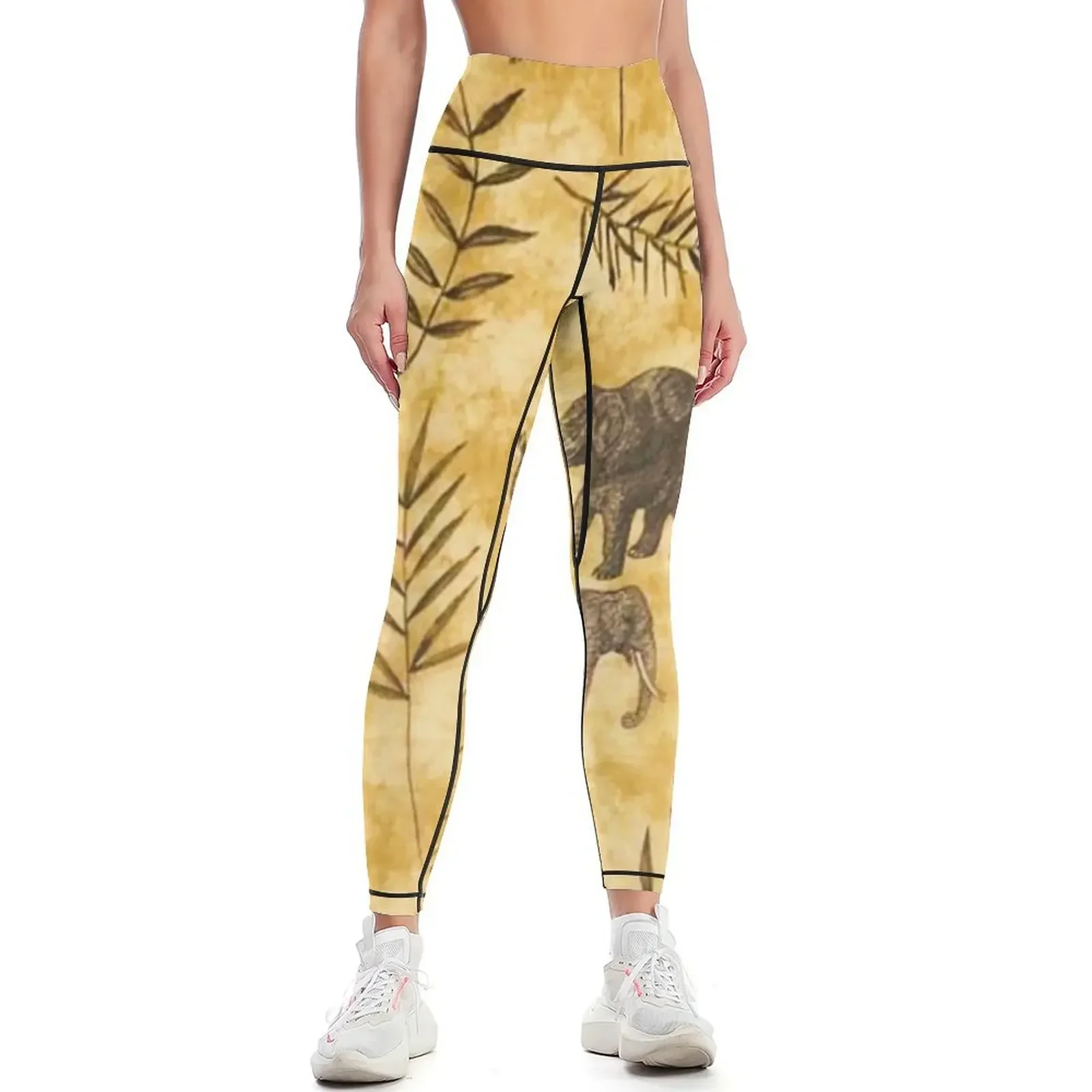 

Africa Leggings sports for Women's push up Women's sports pants high waist Womens Leggings