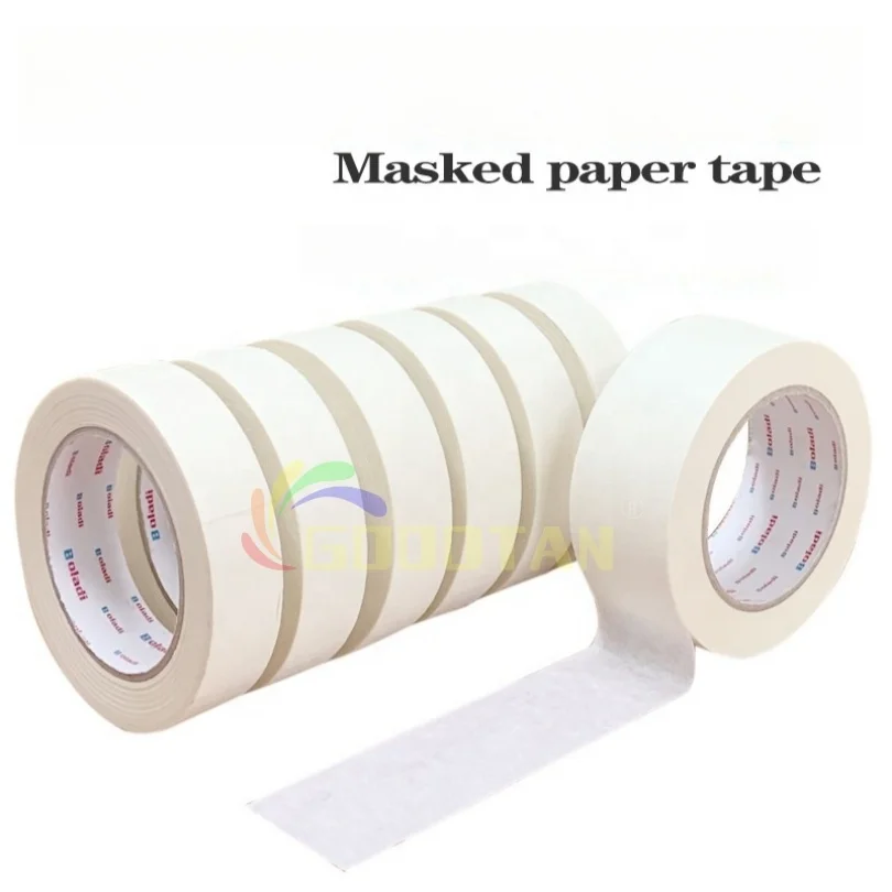 GOODTAN Painters Washi Masking Paper Tape for Painting Tape Finish Seams