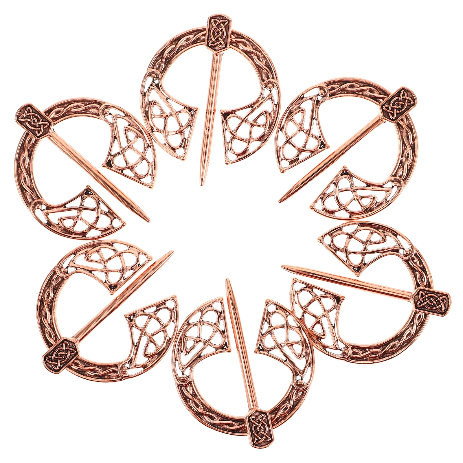 

6pcs Retro Sturdy Alloy Pins Shawl Brooch Pin Brooches For Women Shirt Pin Vintage Brooch For Men Mens Suits Women Dresses