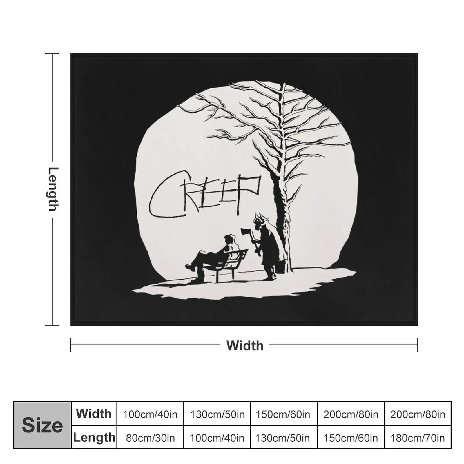 Creep movie Throw Blanket Quilt Bed linens Decorative Sofa Luxury Blankets