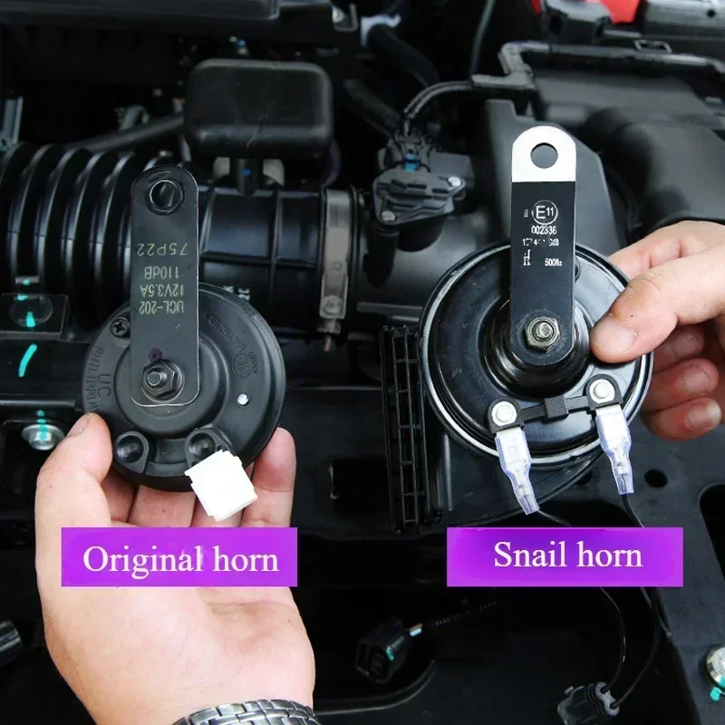 لهوندا CRV/BREEZE 2020-2021 تعديل القرن الحلزون نغمات مزدوجة عالية ومنخفضة مكبرات صوت مزدوجة عالية الصوت ملحقات خاصة #2
