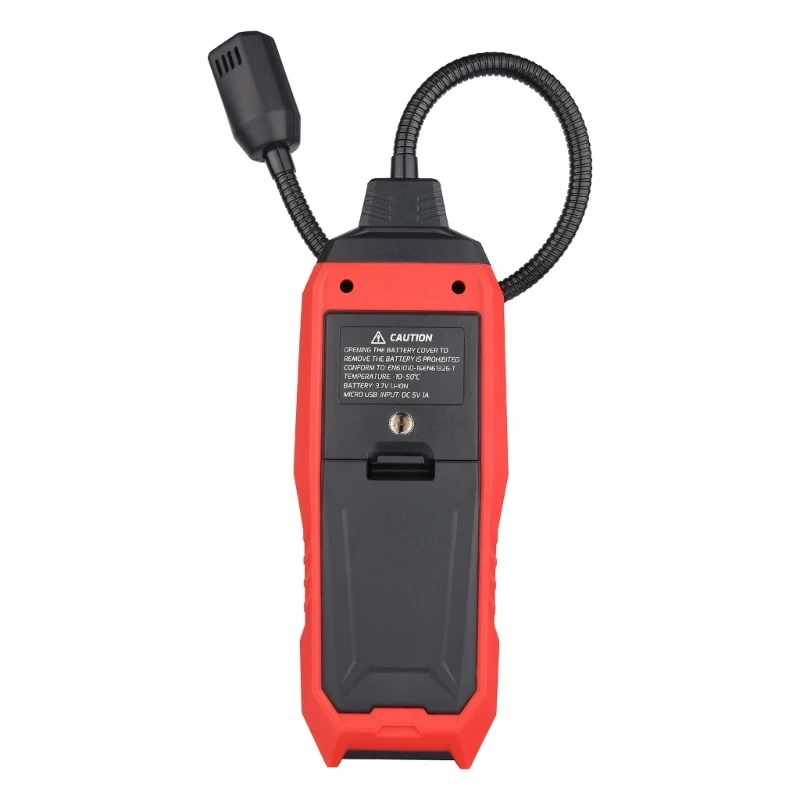 Handheld Gases Leak Detector Leakage Analyzer Tester Portable Gases Leak Location Determine Meter with Sound Light Alarm 87HA