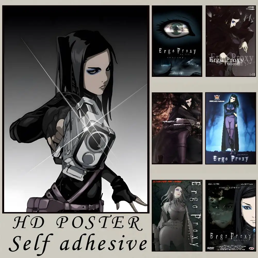 

Anime E-Ergo ProxyS Poster HD art Poster, room, home, bar, cafe decoration printing wall poster