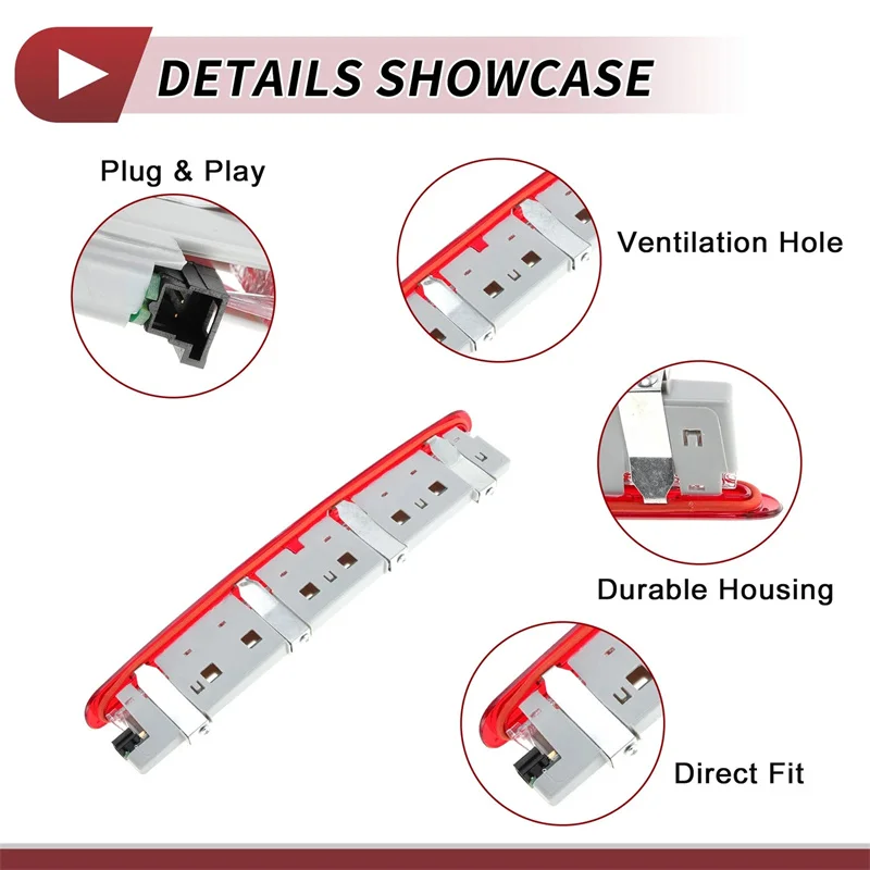 

Third Brake Tail Light Car LED High Level Warning Lamp Rear Mount Stop Lamp For Mercedes-Benz R-Class W251 X164 A2518200156