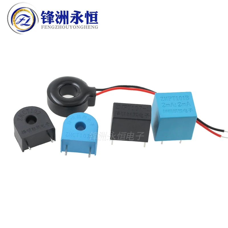 1PCS ZMCT102 ZMCT103C ZMCT350B ZMPT101B ZMPT107-1 ZEMCT131 ZMCT102W 5A 2.5mA Micro Precision Current Transformer Sensor