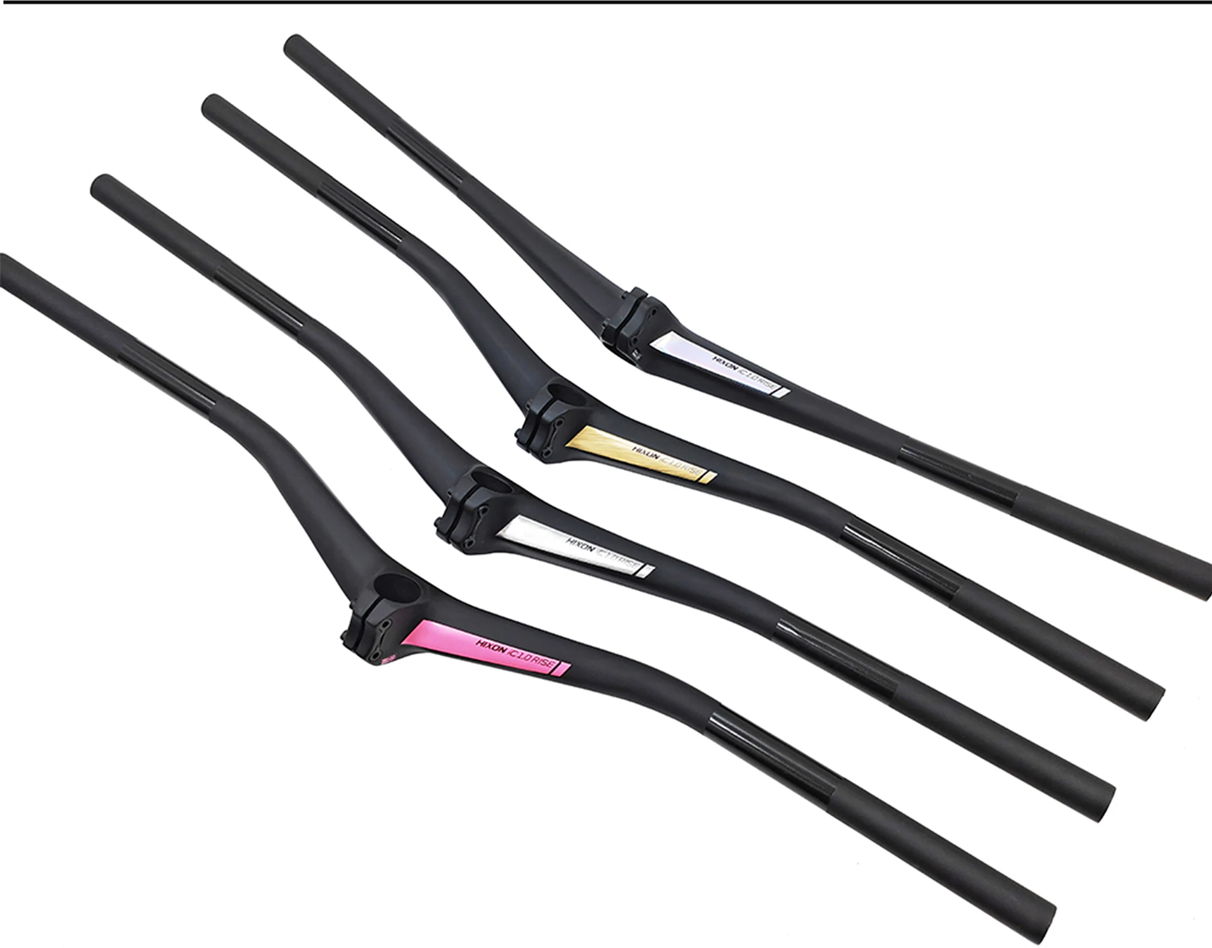 

Lightweight Carbon MTB Integrated Handlebar HIXON IC 1.0-20mm Rise 700-800mm Width 40-60mm Stem for Enduro XC Mountain Bike