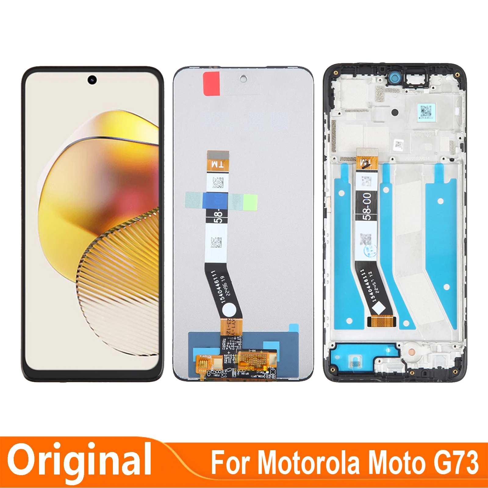 

6.5'' For Motorola Moto G73 LCD Display Touch Screen Digitizer Assembly Parts