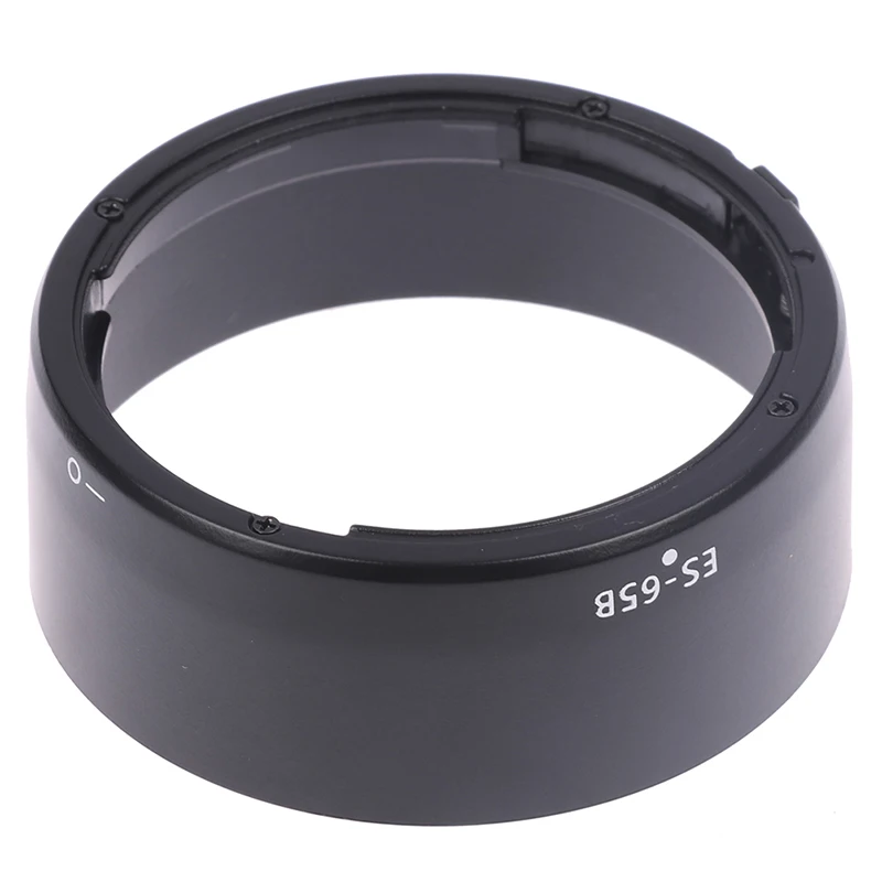 ES65B Camera Lens Hood, Capa de Sombra Solar, EOS R, RP, R5, R6 com RF 50mm, F1.8 STM, Diâmetro 43mm, Lente de Filtro