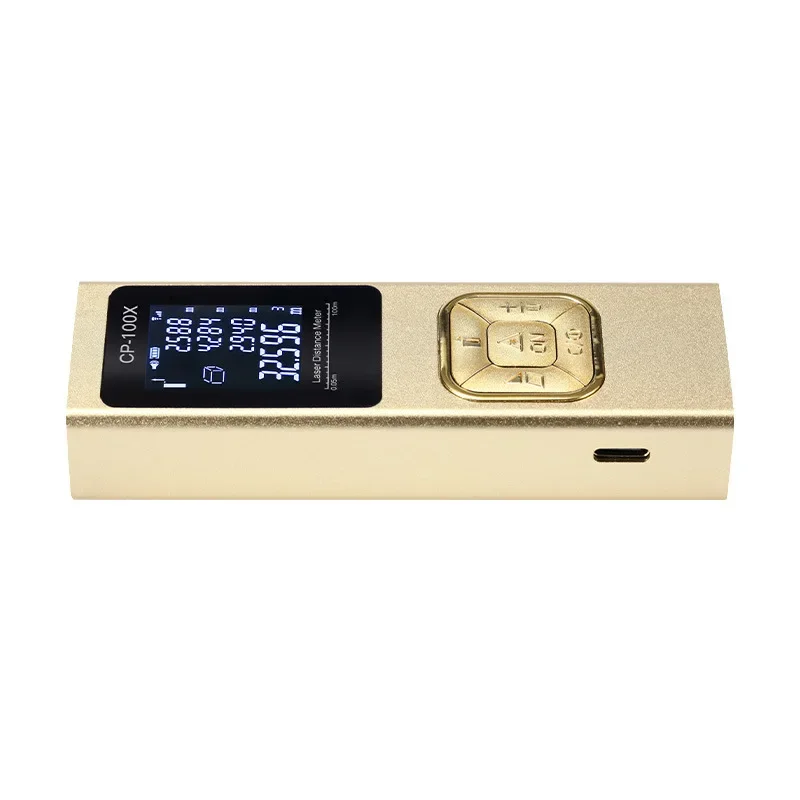 Latest Ultra Thin Rangefinder Laser Charging High Precision Miniature Electronic Ruler Mini Infrared Measuring Room Indoor Measu