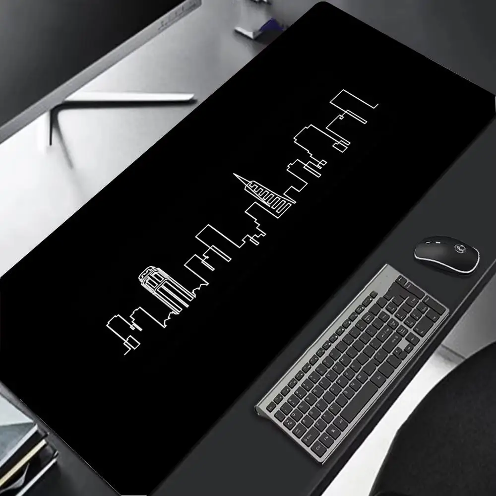 Alas Mouse Ramping & Ringan Multi-ukuran Anti-selip Alas Mouse Gaming Gamer E-sport Alas Mouse Permainan Keyboard Mekanis XXL Alas Meja