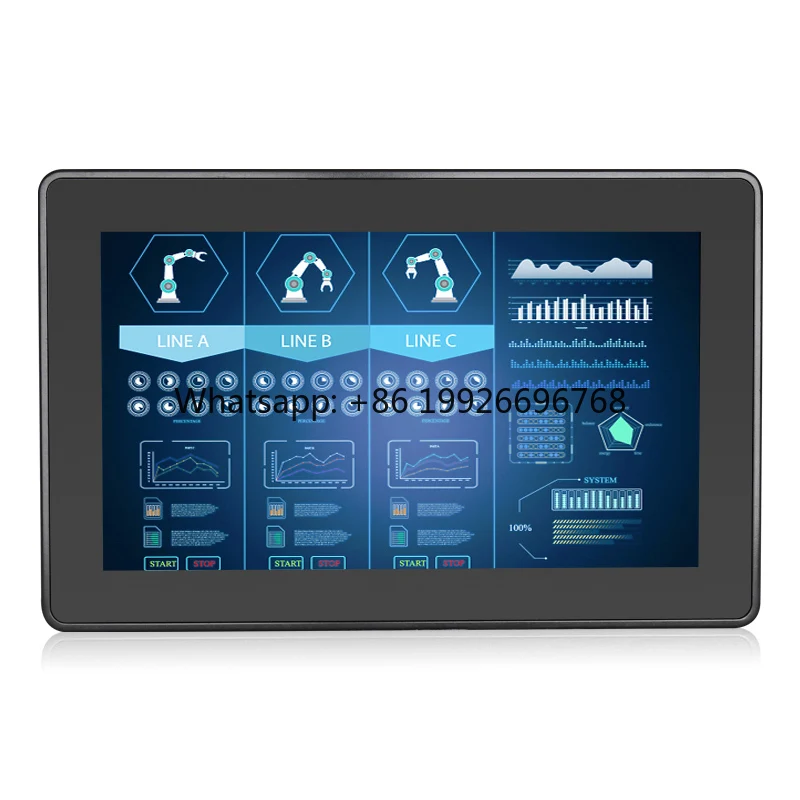

New Maritime Screen Sunlight Viewable Monitor IP65 Waterproof 21-Inch Touch Screen USB/DVI All-in-One PC for Industrial Use