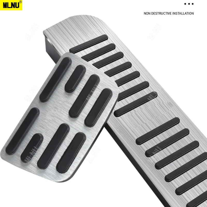 ملحقات لـ BYD Seal U/Song PLUS/Sealion 6 2025/2024 منصات دواسة الفرامل والغاز قاعدة سيليكون مضادة للانزلاق من سبائك الألومنيوم 2020-2023 #5