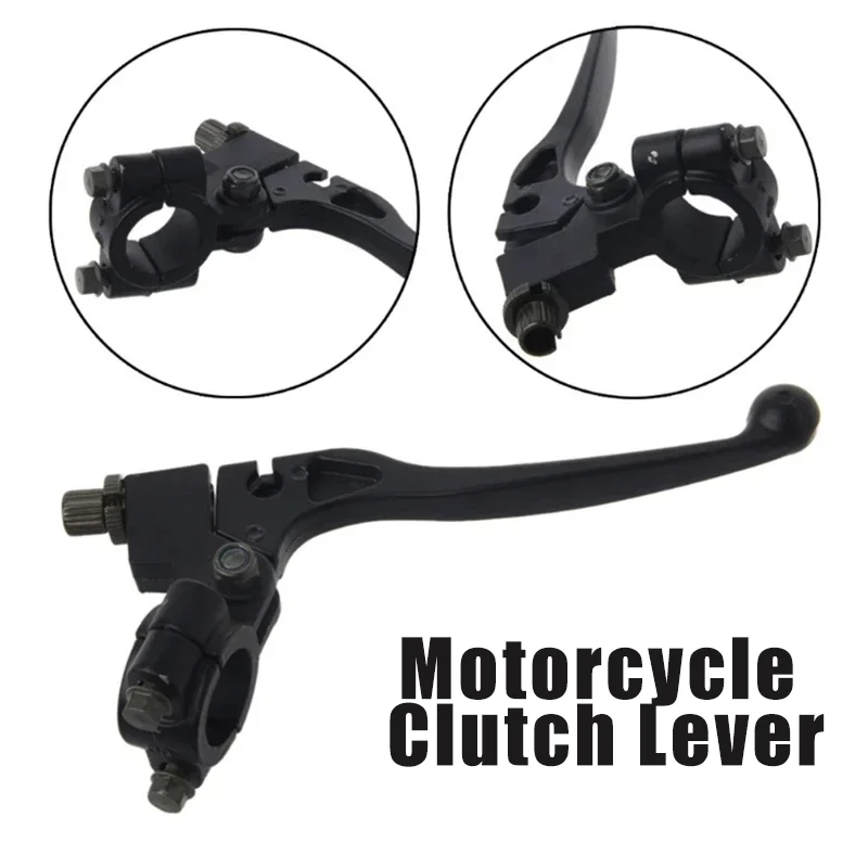 

Left Aluminum Alloy Clutch Lever Handle 22mm 7/8-inch Suitable For Pit Bike ATV Clutch Levers Motorcycle Parts