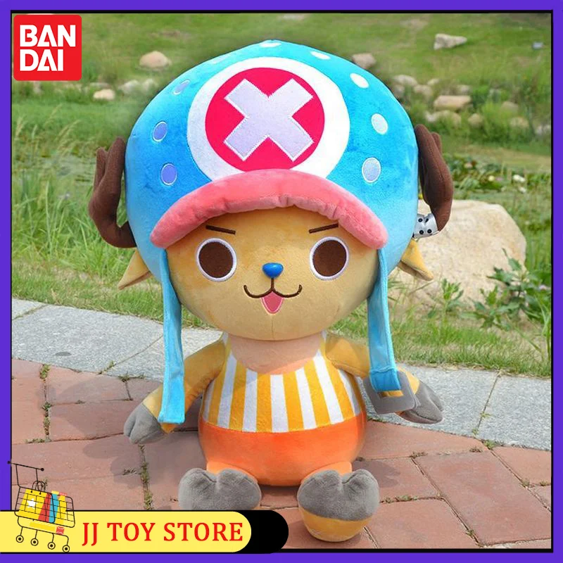 Jednoczęściowa klasyczna Tony Tony Chopper Kawaii kreskówka figurka duży rozmiar lalka pluszowa pokój zabaw dekoracja dla dzieci dziewczynka prezenty świąteczne