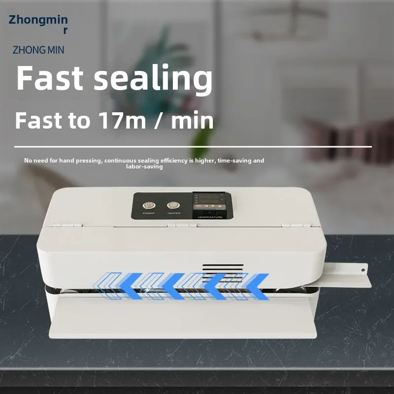 Machine de scellage continue automatique, peut imprimer la date