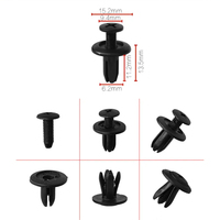 FLYBETTTER OEM 20Pcs For 6mm Hole Car Expansion Screw Clips Universal Car Mudguard Clips Fasteners 90467-06017 9926-50-625 C05