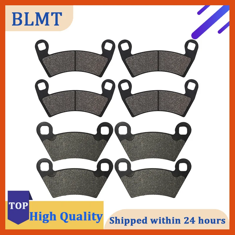 Motorcycle Front and Rear Brake Pads for POLARIS 700 Ranger 6x4 EFI / XP 4x4 2008
