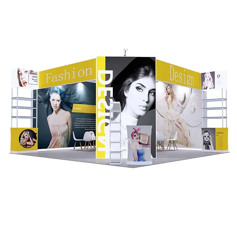 30MINS QUICK BUILD Cheaper 20x20 Expo Display Stand Exhibition Booth