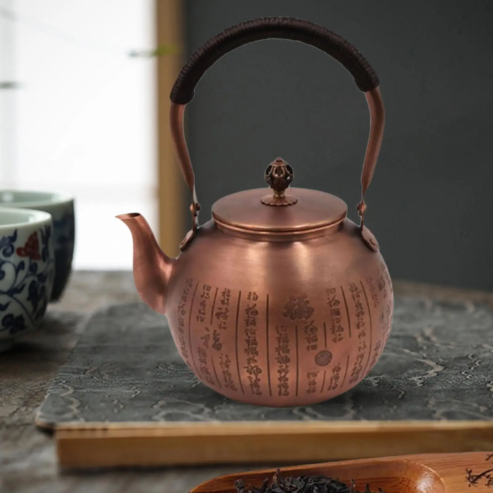 

Handmade Copper Kettle Water Boiler Jug Tea Ceremony Tea Infuser Kung Fu Kettle