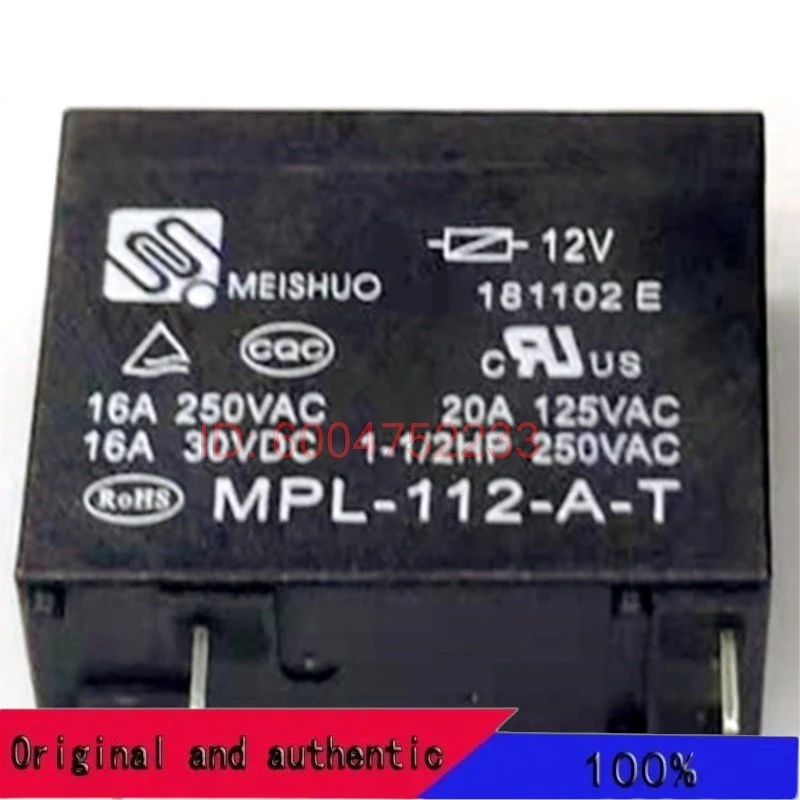 10 PCS MPL-112-A-T 12V 4 Pins 12VDC Relay